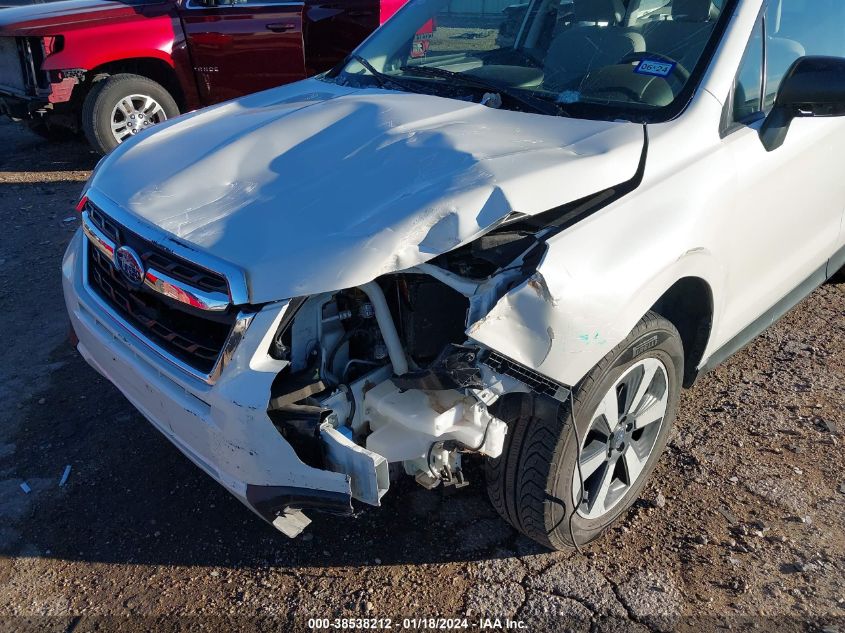 2017 SUBARU FORESTER 2.5I - JF2SJABC0HH806745