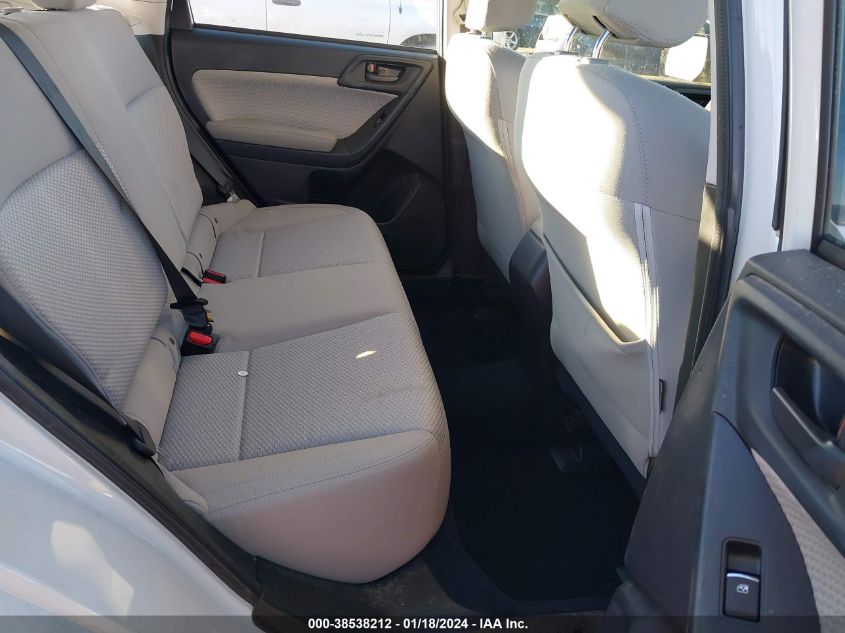 2017 SUBARU FORESTER 2.5I - JF2SJABC0HH806745