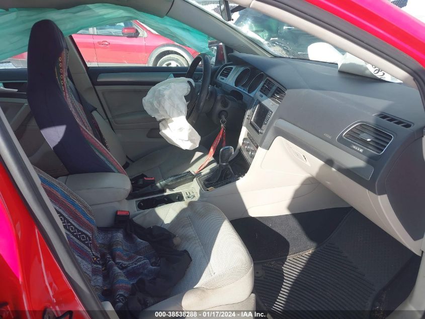 2016 VOLKSWAGEN GOLF TSI S 4-DOOR - 3VW217AU8GM043294