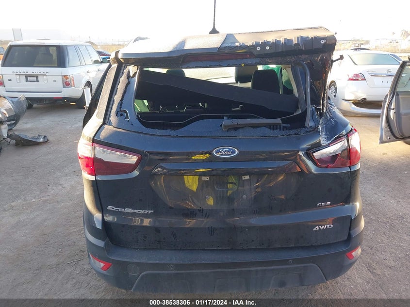 VIN MAJ6S3JL9LC363534 2020 FORD ECOSPORT SES