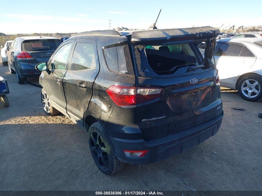 VIN MAJ6S3JL9LC363534 2020 FORD ECOSPORT SES