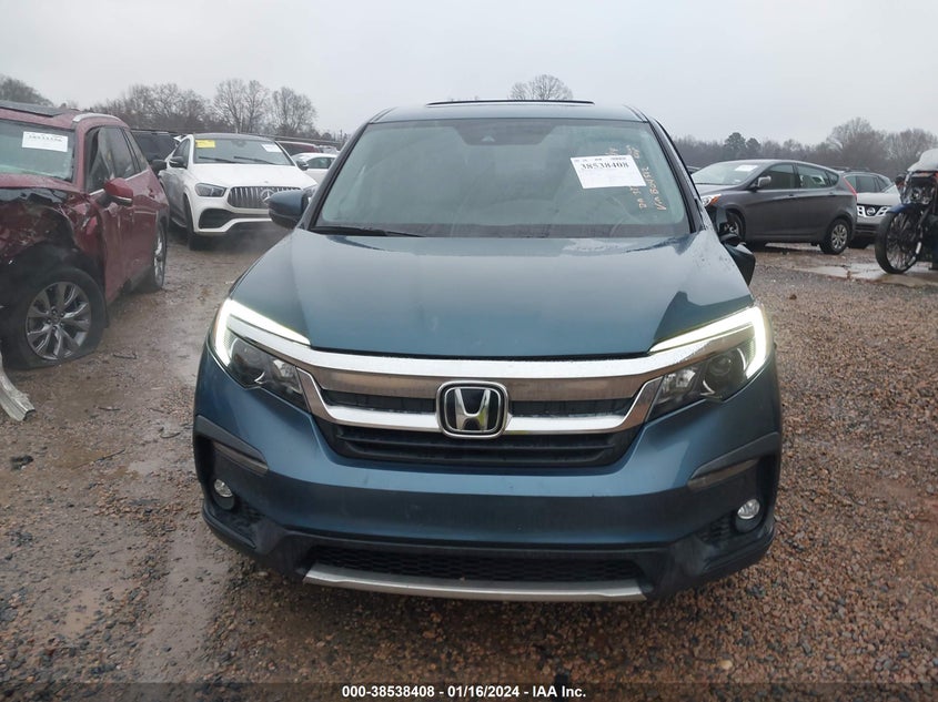 VIN 5FNYF5H50KB042512 2019 HONDA PILOT EXL