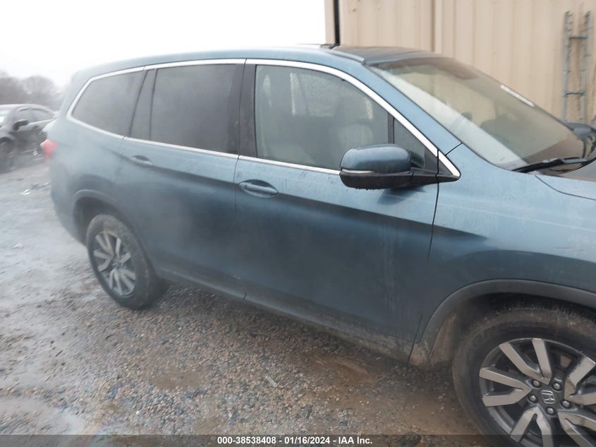 VIN 5FNYF5H50KB042512 2019 HONDA PILOT EXL
