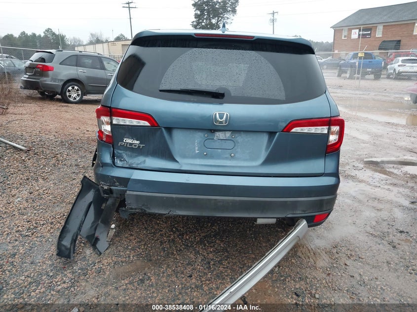 VIN 5FNYF5H50KB042512 2019 HONDA PILOT EXL