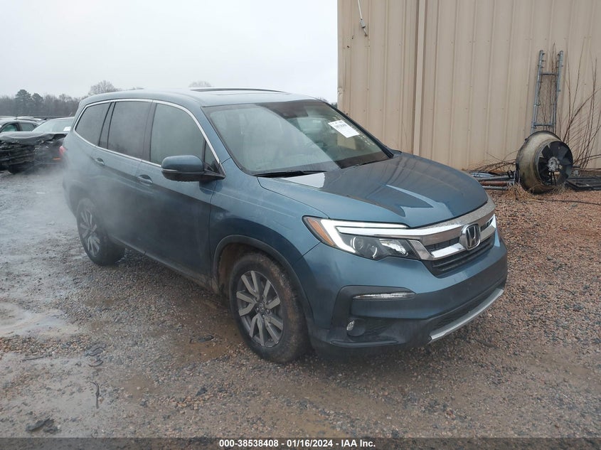 VIN 5FNYF5H50KB042512 2019 HONDA PILOT EXL