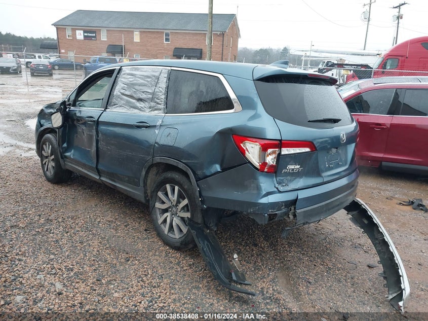 VIN 5FNYF5H50KB042512 2019 HONDA PILOT EXL