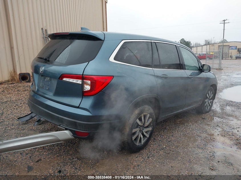VIN 5FNYF5H50KB042512 2019 HONDA PILOT EXL