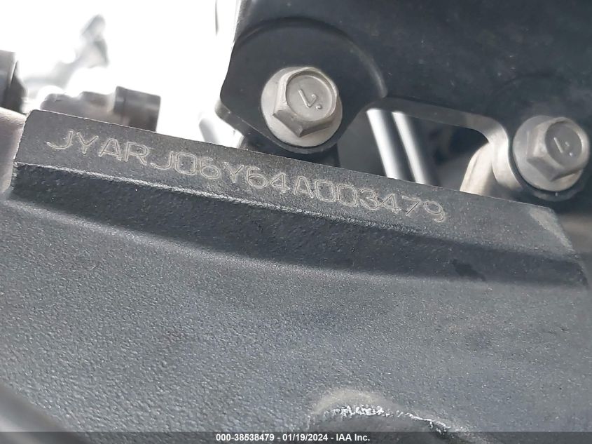 2004 YAMAHA YZFR6 L - JYARJ06Y64A003479