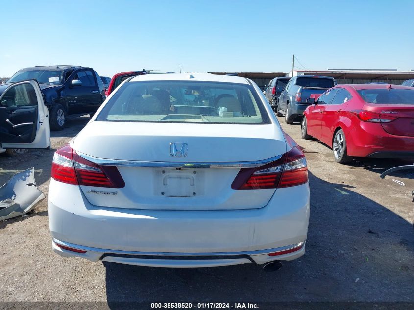 2016 HONDA ACCORD EXL - 1HGCR2F84GA044777