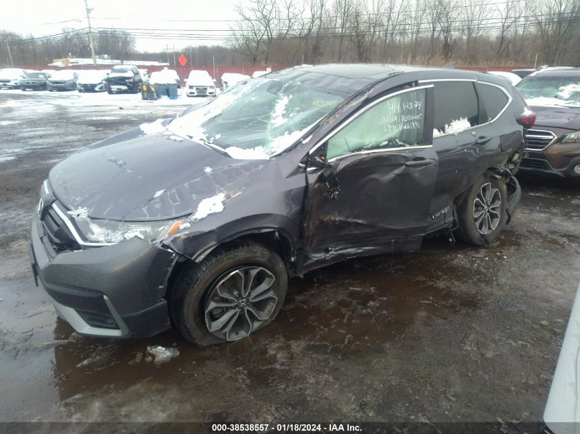 2021 HONDA CR-V AWD EX-L - 2HKRW2H86MH601871