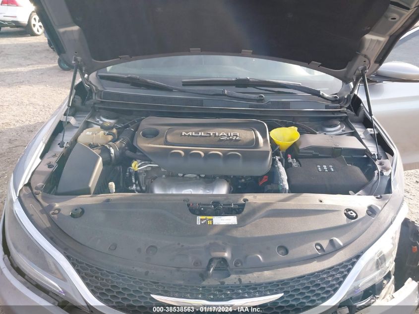 2016 CHRYSLER 200 C - 1C3CCCCB6GN108434