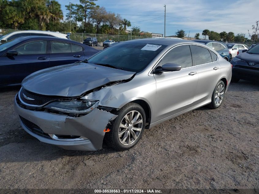 2016 CHRYSLER 200 C - 1C3CCCCB6GN108434