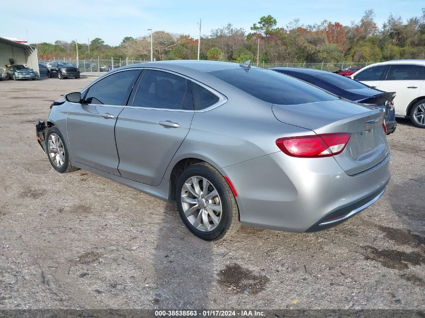 2016 CHRYSLER 200 C - 1C3CCCCB6GN108434