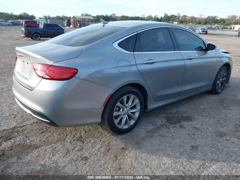 2016 CHRYSLER 200 C - 1C3CCCCB6GN108434