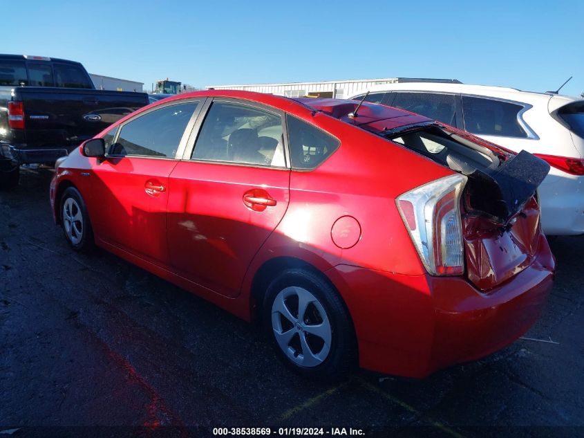 2014 TOYOTA PRIUS TWO - JTDKN3DU6E1772531