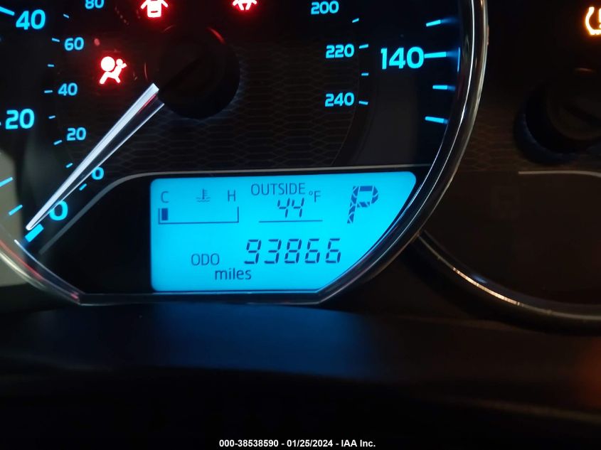 2014 TOYOTA COROLLA L/LE/LE PLS/PRM/S/S PLS - 5YFBURHE2EP080500