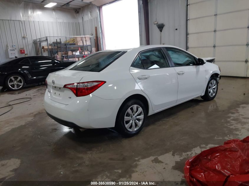 2014 TOYOTA COROLLA L/LE/LE PLS/PRM/S/S PLS - 5YFBURHE2EP080500