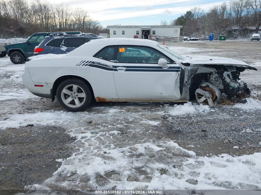 2013 DODGE CHALLENGER SXT - 2C3CDYAG9DH596582