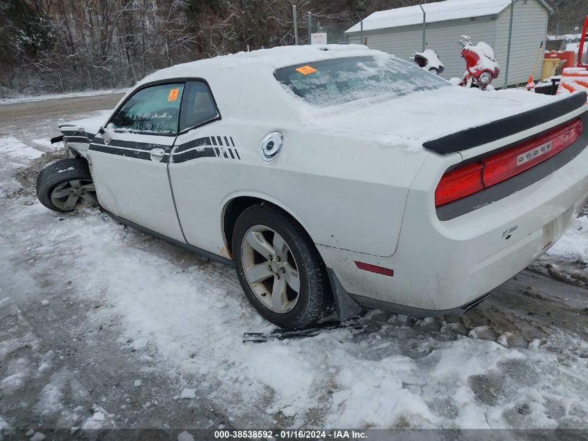 2013 DODGE CHALLENGER SXT - 2C3CDYAG9DH596582