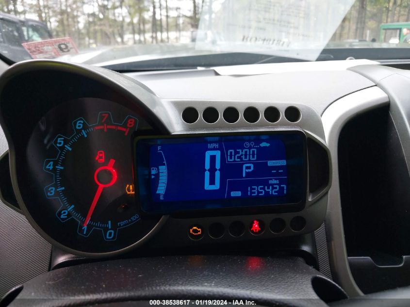 2016 CHEVROLET SONIC LT AUTO - 1G1JC6SH7G4135988