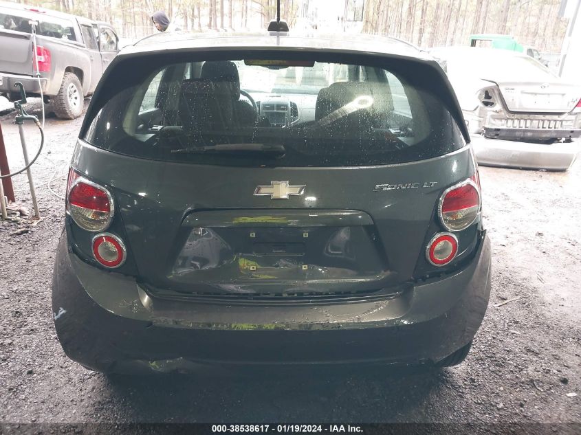 2016 CHEVROLET SONIC LT AUTO - 1G1JC6SH7G4135988