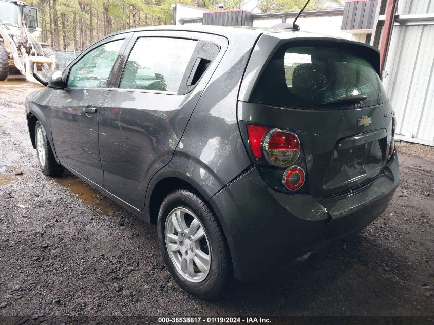 2016 CHEVROLET SONIC LT AUTO - 1G1JC6SH7G4135988