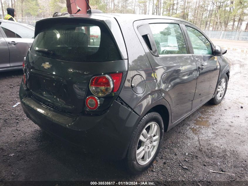 2016 CHEVROLET SONIC LT AUTO - 1G1JC6SH7G4135988