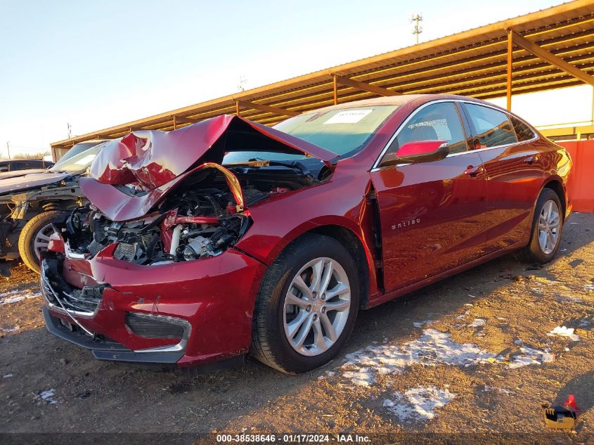 2018 CHEVROLET MALIBU LT - 1G1ZD5ST7JF194470