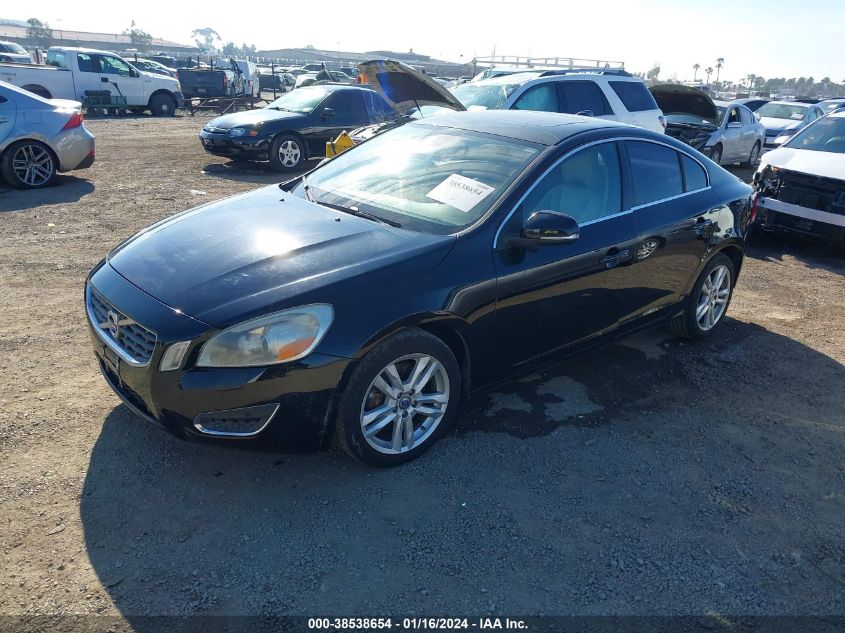 2013 VOLVO S60 T5/T5 PLATINUM/T5 PREMIER/T5 PREMIER PLUS - YV1612FSXD2208807
