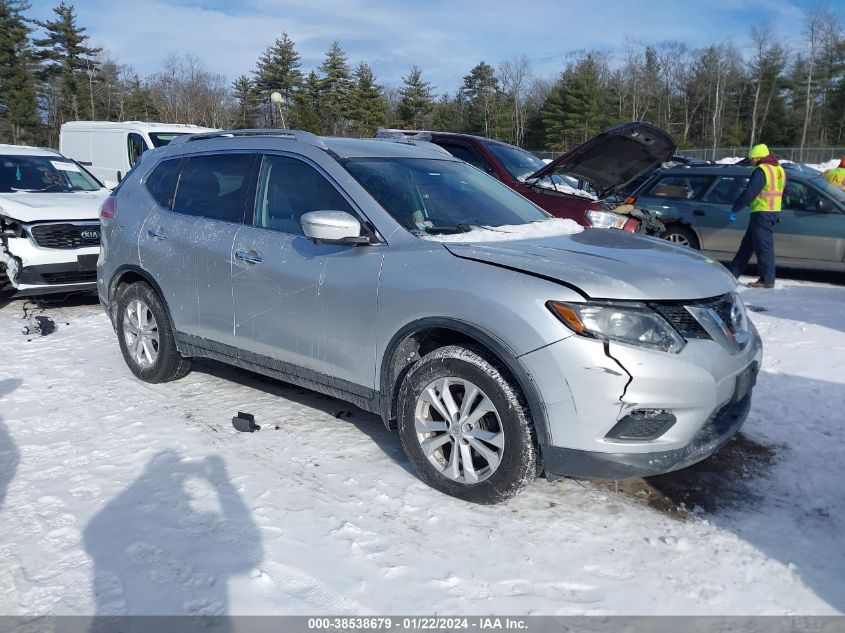 2015 NISSAN ROGUE S/SL/SV - KNMAT2MV1FP565838