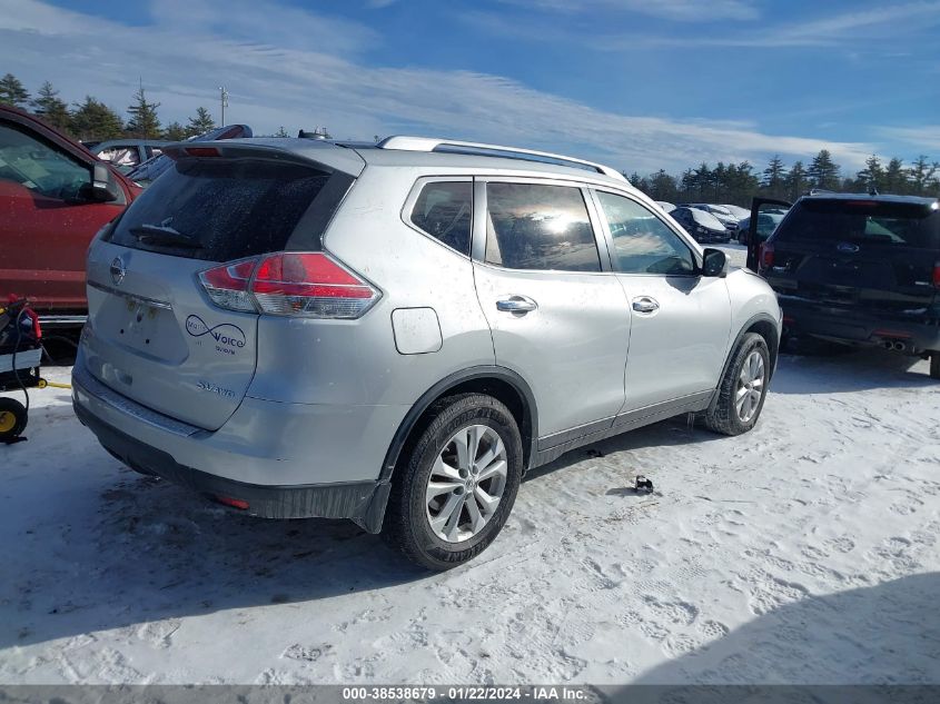2015 NISSAN ROGUE S/SL/SV - KNMAT2MV1FP565838