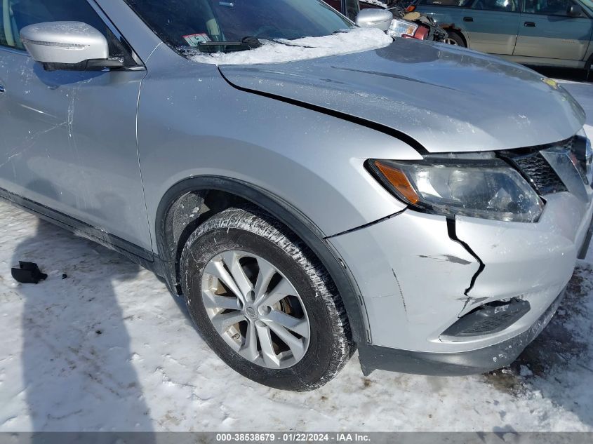 2015 NISSAN ROGUE S/SL/SV - KNMAT2MV1FP565838