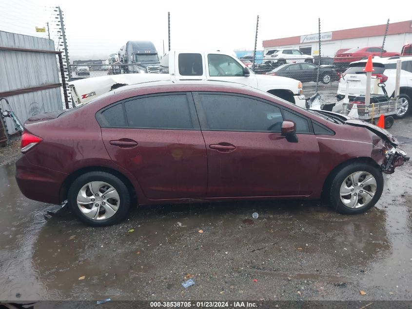 2014 HONDA CIVIC LX - 19XFB2F57EE038049
