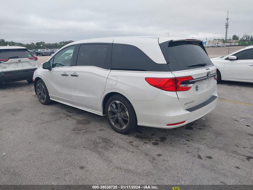 VIN 5FNRL6H98PB055893 2023 HONDA ODYSSEY ELITE