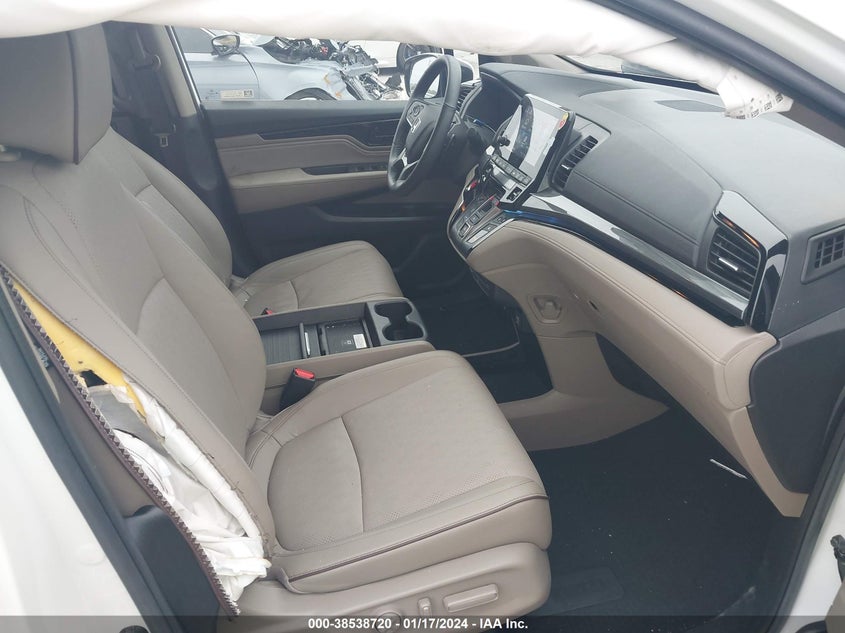 VIN 5FNRL6H98PB055893 2023 HONDA ODYSSEY ELITE