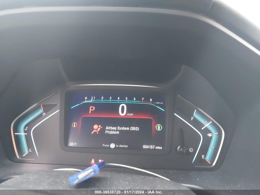VIN 5FNRL6H98PB055893 2023 HONDA ODYSSEY ELITE