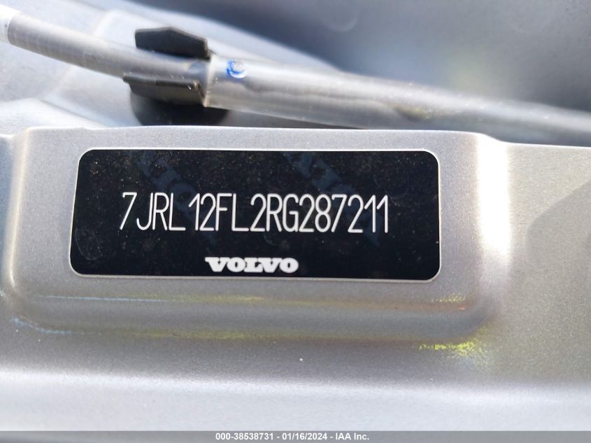 2024 VOLVO S60 B5 PLUS DARK THEME - 7JRL12FL2RG287211