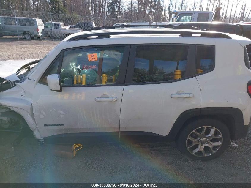 2018 JEEP RENEGADE LATITUDE - ZACCJBBB9JPJ48404
