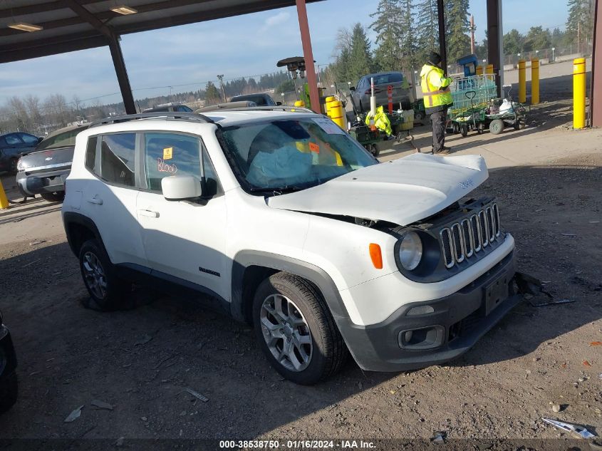 2018 JEEP RENEGADE LATITUDE - ZACCJBBB9JPJ48404