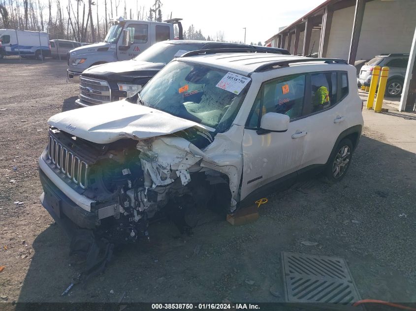 2018 JEEP RENEGADE LATITUDE - ZACCJBBB9JPJ48404