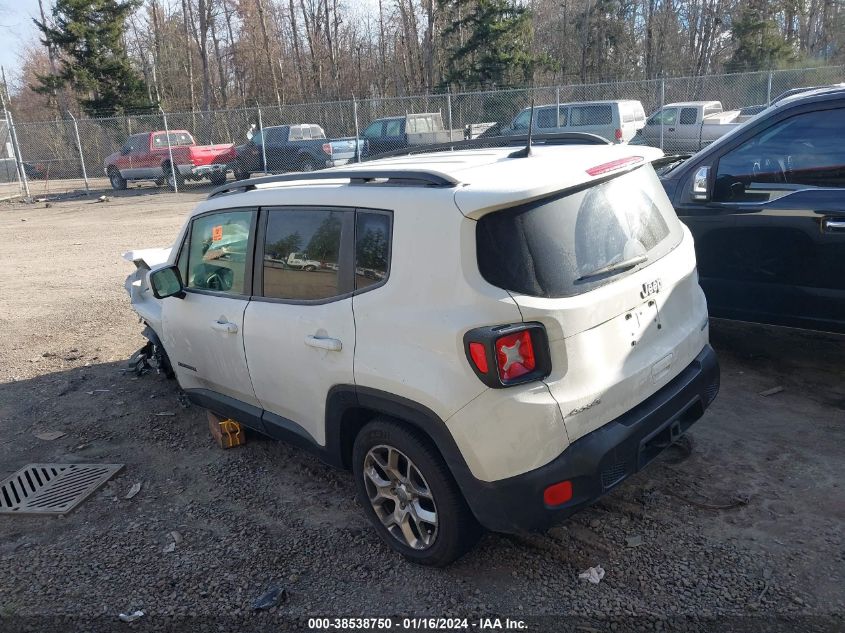 2018 JEEP RENEGADE LATITUDE - ZACCJBBB9JPJ48404