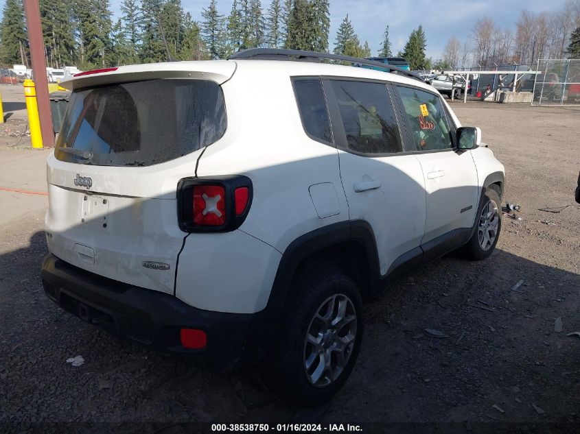 2018 JEEP RENEGADE LATITUDE - ZACCJBBB9JPJ48404