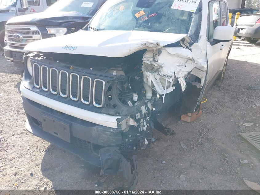 2018 JEEP RENEGADE LATITUDE - ZACCJBBB9JPJ48404