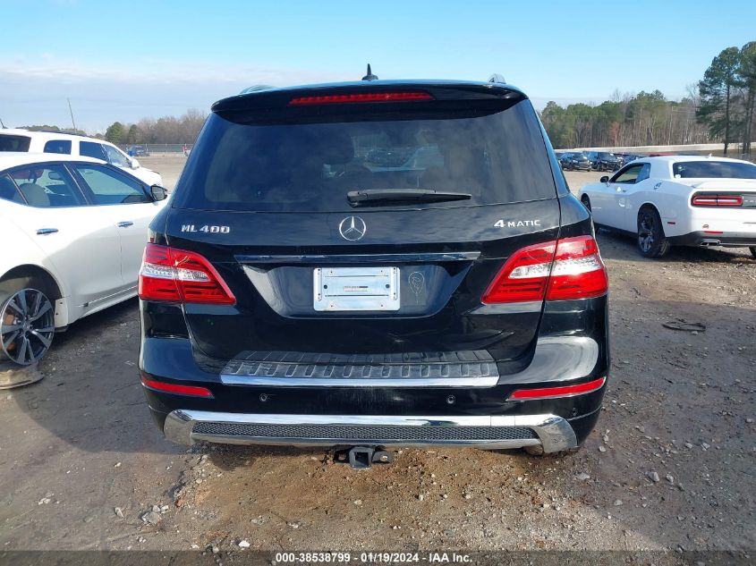 2015 MERCEDES-BENZ ML 400 4MATIC 4JGDA5GB5FA534449