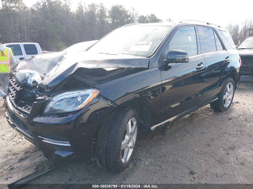 2015 MERCEDES-BENZ ML 400 4MATIC 4JGDA5GB5FA534449