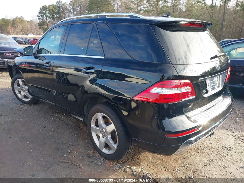 2015 MERCEDES-BENZ ML 400 4MATIC 4JGDA5GB5FA534449