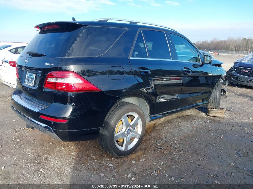 2015 MERCEDES-BENZ ML 400 4MATIC 4JGDA5GB5FA534449