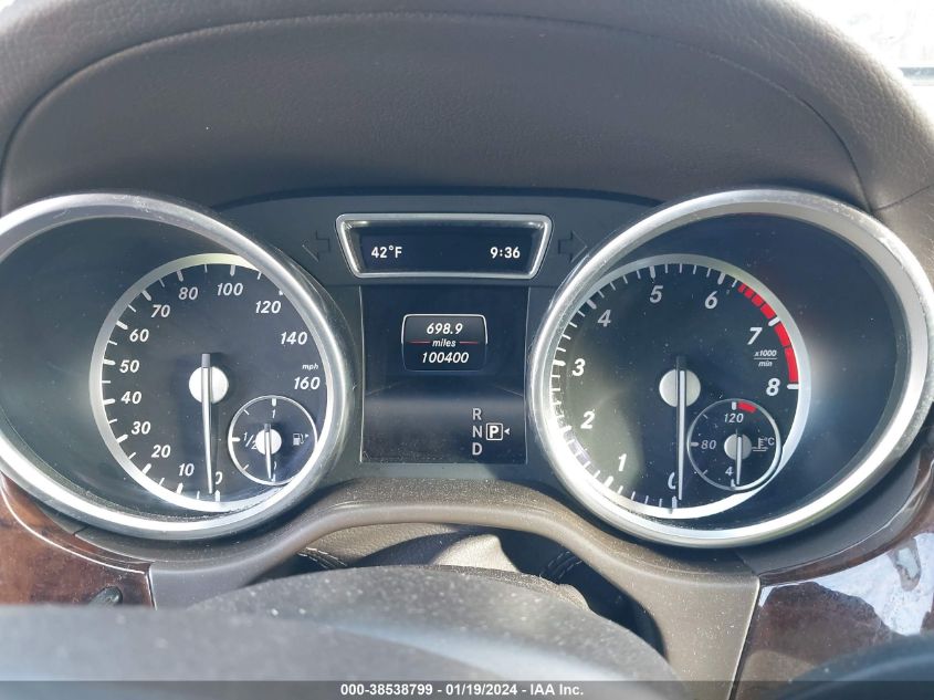 2015 MERCEDES-BENZ ML 400 4MATIC 4JGDA5GB5FA534449