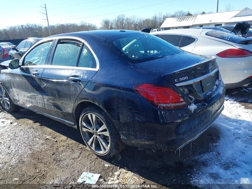 VIN 55SWF8EB1KU321632 2019 MERCEDES-BENZ C 300 4MATIC