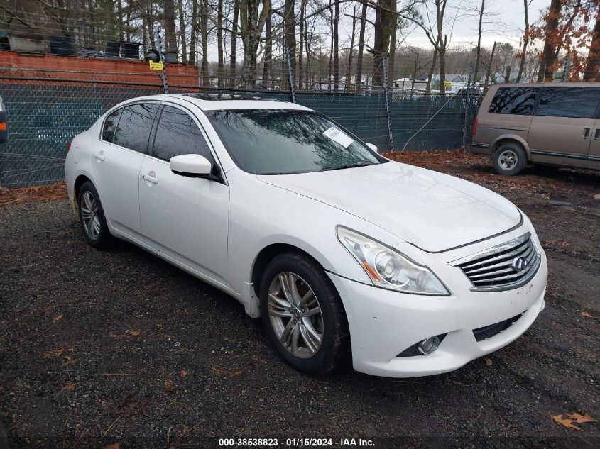 2013 INFINITI G37X - JN1CV6AR8DM754361